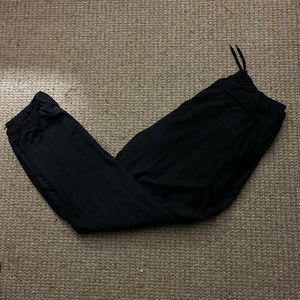 Navy blue windbreaker/snow pant